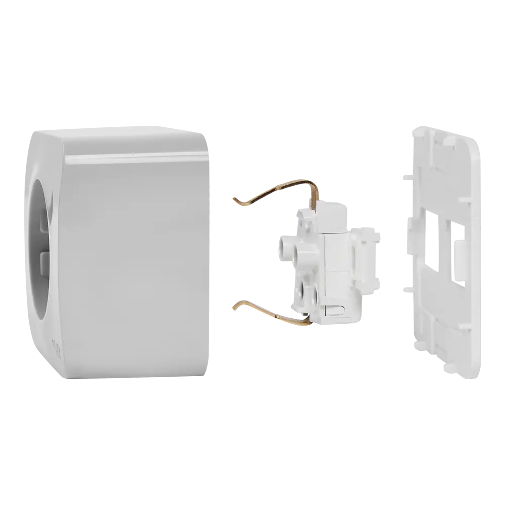 Розетка накладная Schneider Electric Blanca с заземлением цвет белый SYSTEME ELECTRIC STLM-2165987 - Вид №4