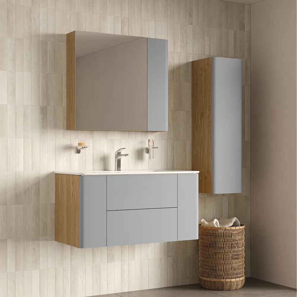 Корпус тумбы подвесной Iddis Lahta LAH10V0i95 50x98.4x43.3 см цвет дуб светлый STLM-2081621 - Вид №6