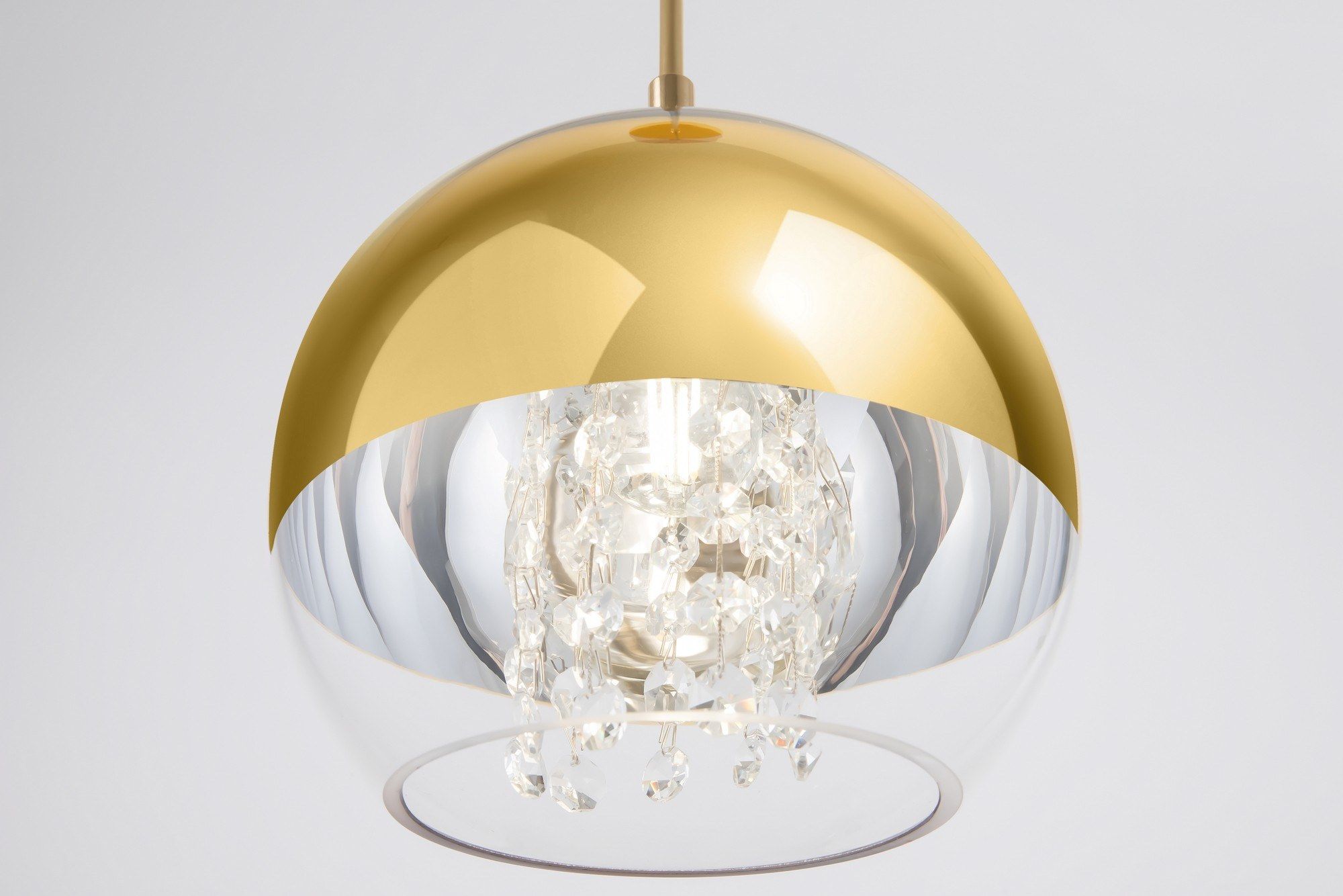 Металлический подвесной светильник с кристаллами Maytoni Fermi ARCH-00046341 - Вид №1