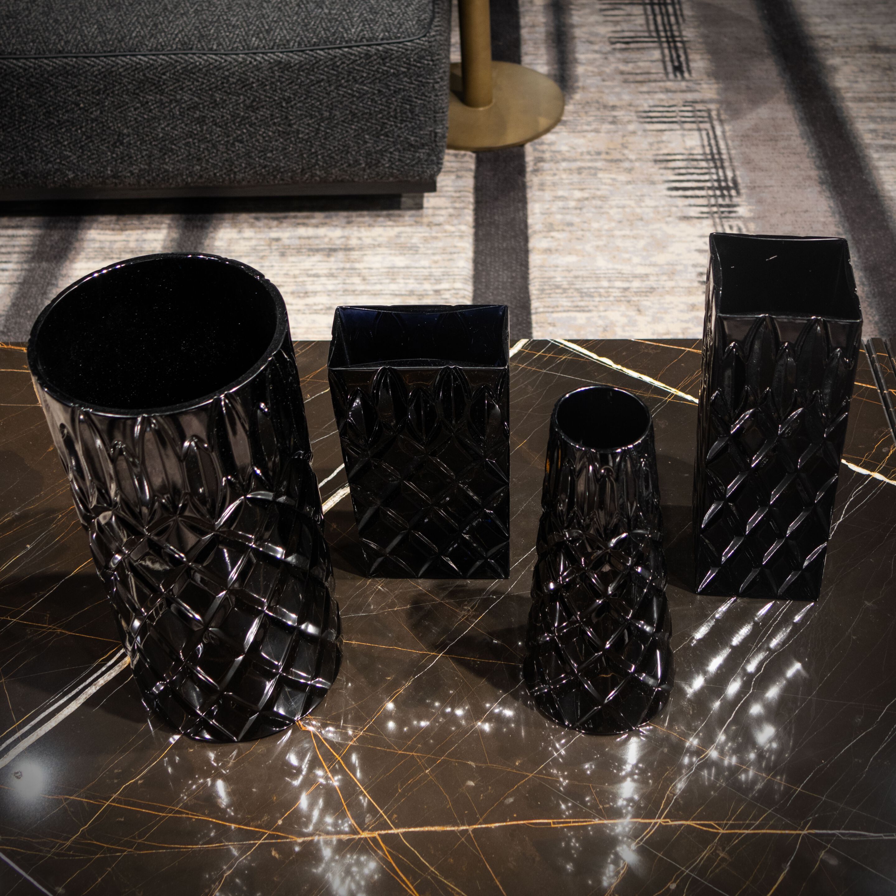 Круглая ваза ручной работы из выдувного хрусталя Formitalia DIDI Collection ARCH-00121232 - Вид №1