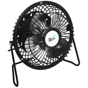 9089779 Вентилятор Rix RDF-1501USB  черный