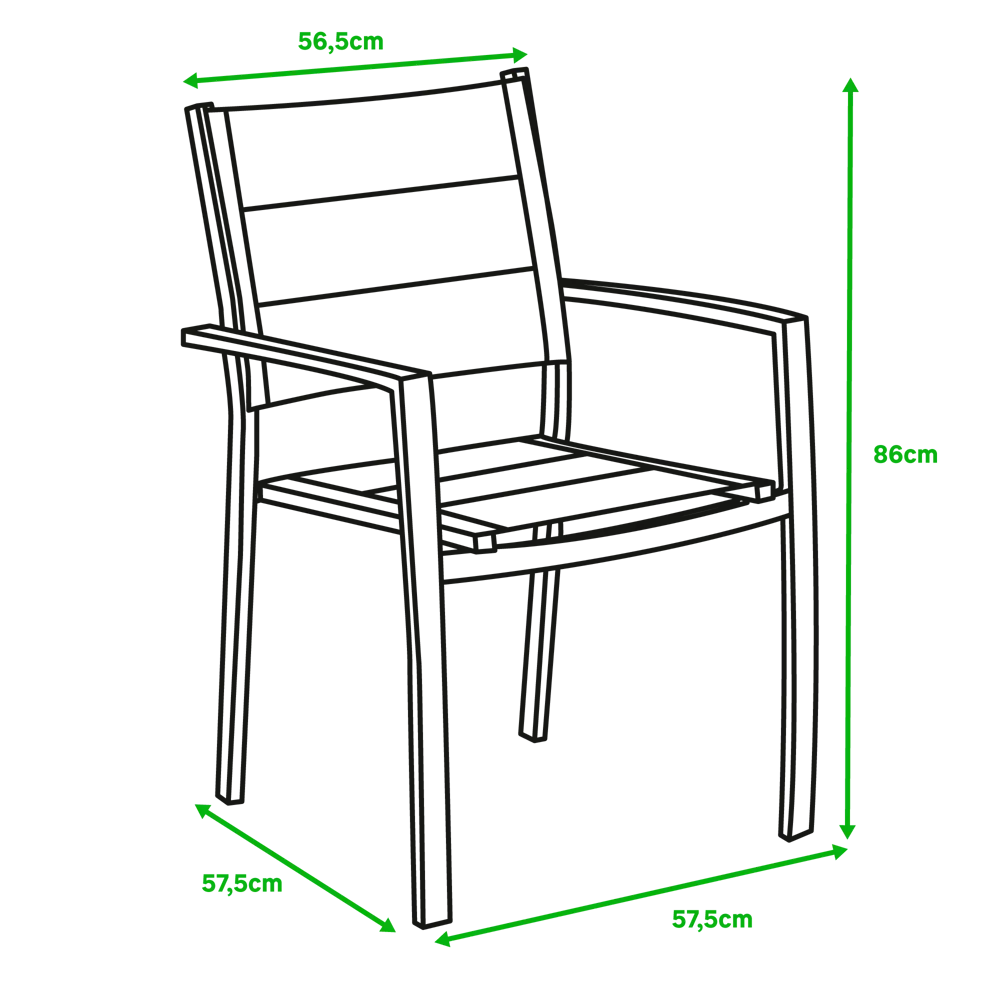Кресло Naterial «Orion Beta», цвет светло-серый STLM-2002073 - Вид №9