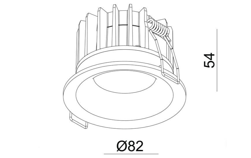 Алюминиевый светодиодный светильник с регулируемой яркостью Proled ZENITH ARCH-00064975 - Вид №2