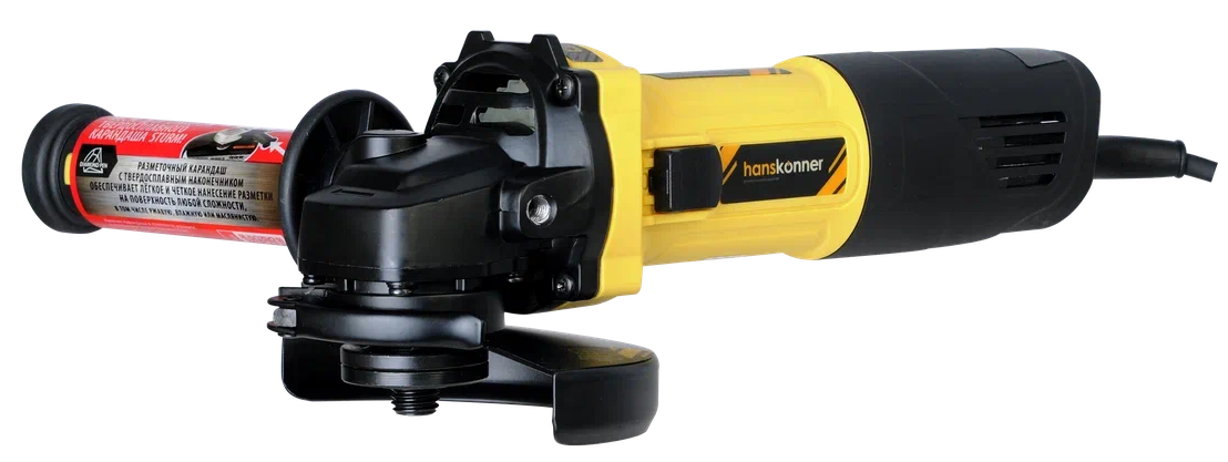 Углошлифовальная машина (УШМ) Hanskonner HAG1012 9070775 STDN-0063429