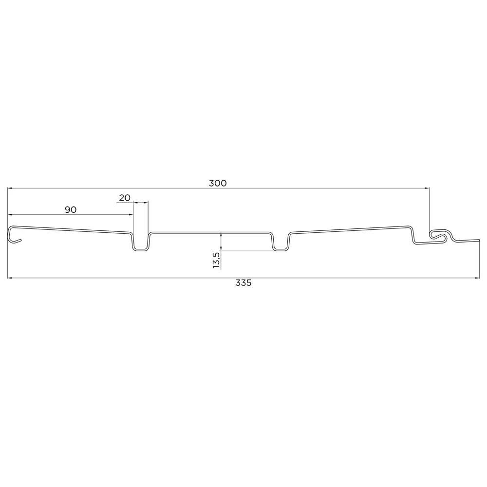 Софит MONLID 3000 мм цвет коричневый STLM-2192166 - Вид №2