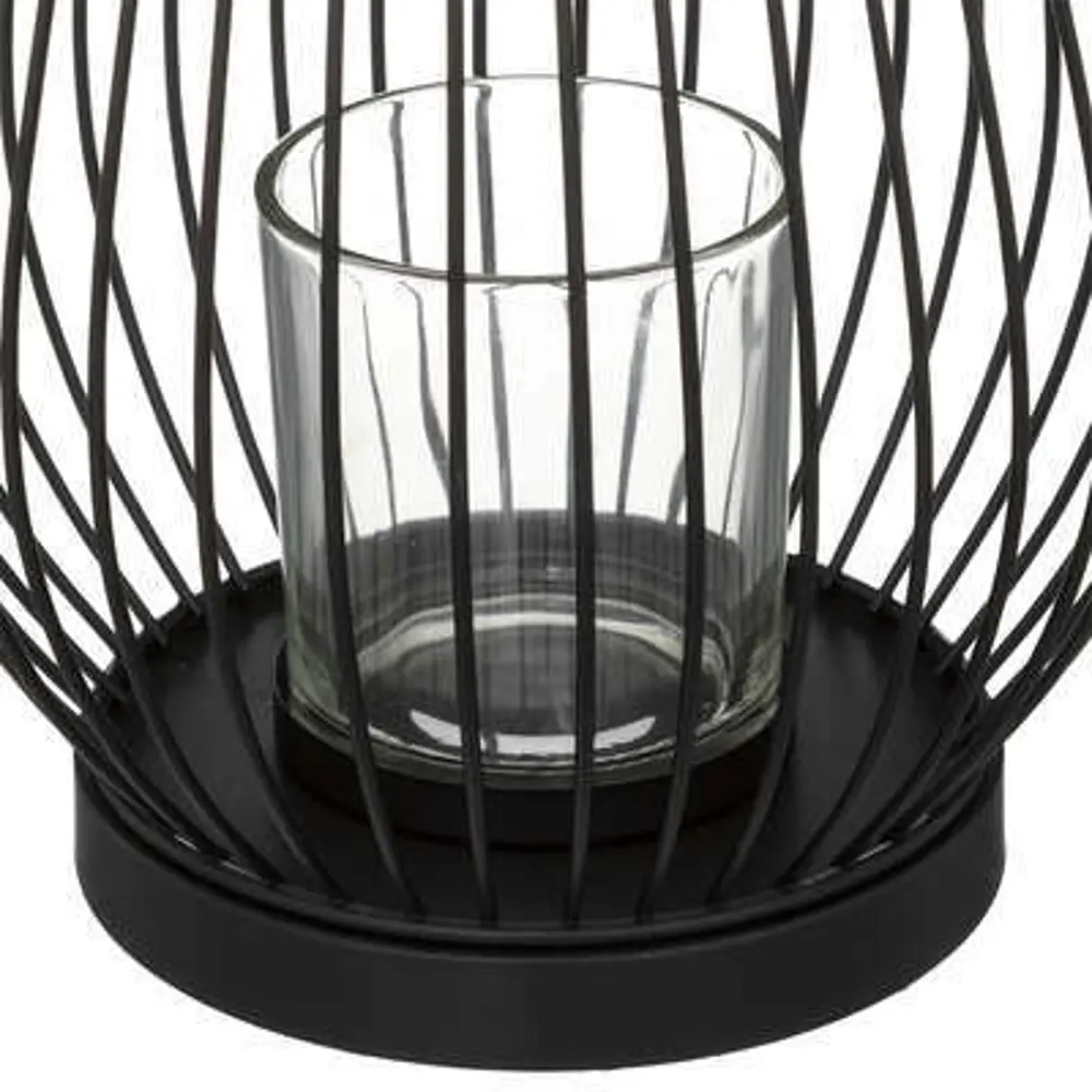 Подсвечник для свечи Atmosphera 17x23.5 см черный STLM-2191529 - Вид №3