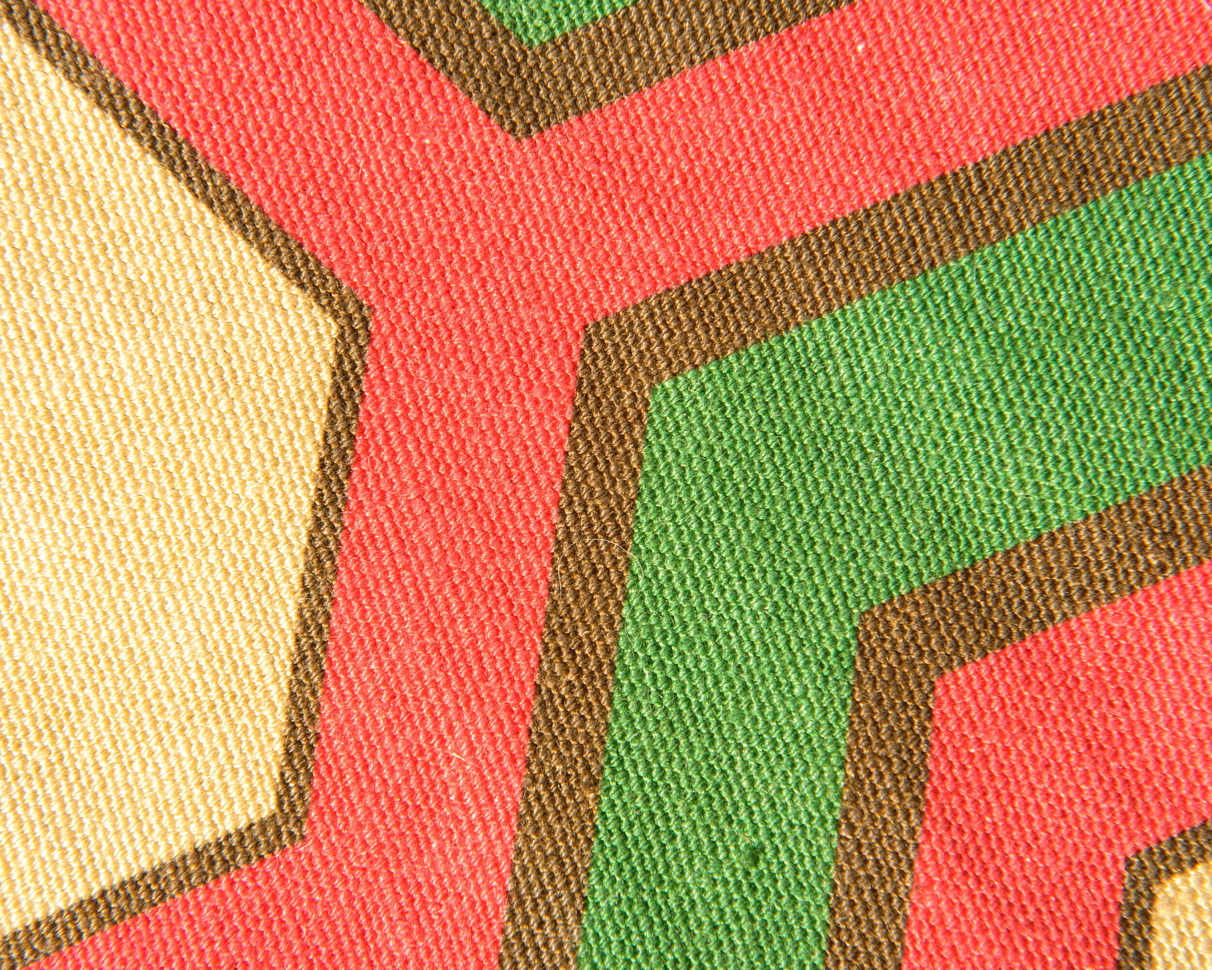 Льняная ткань с графическим рисунком The House of Lyria MENTORE ARCH-00101592 - Вид №2