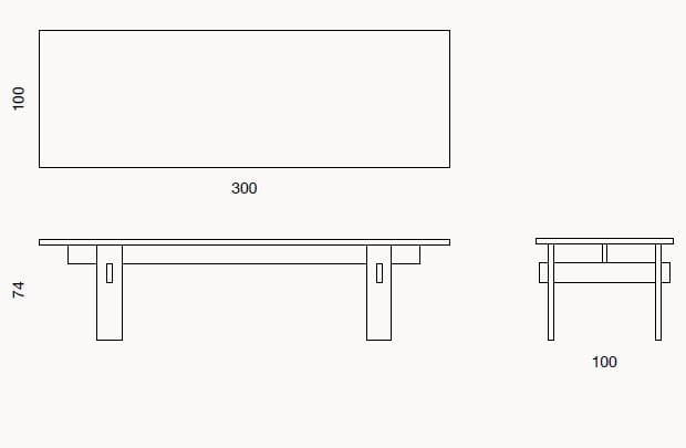 Прямоугольный мраморный стол Kreoo MAJESTY ARCH-00013893 - Вид №2