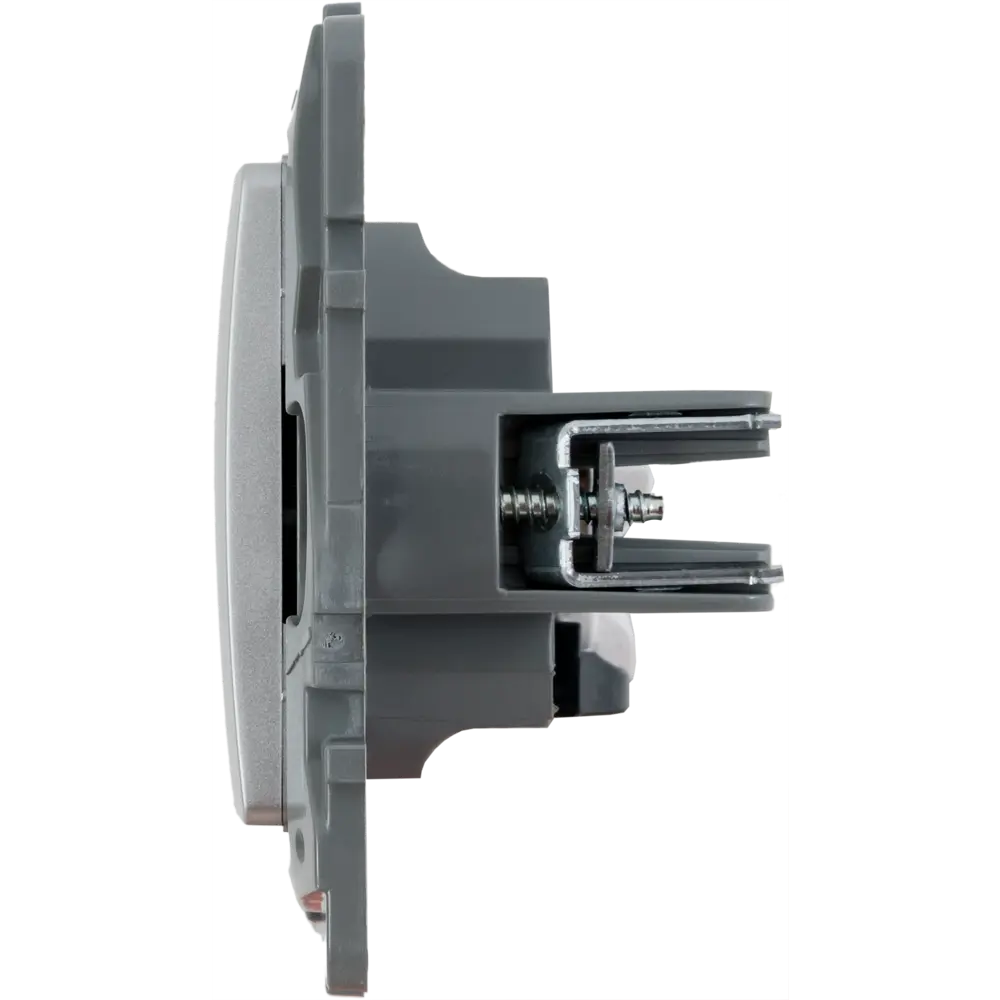 Розетка компьютерная Legrand Etika RJ45 UTP категория 6 алюминий 17357006 STLM-1331785 - Вид №3