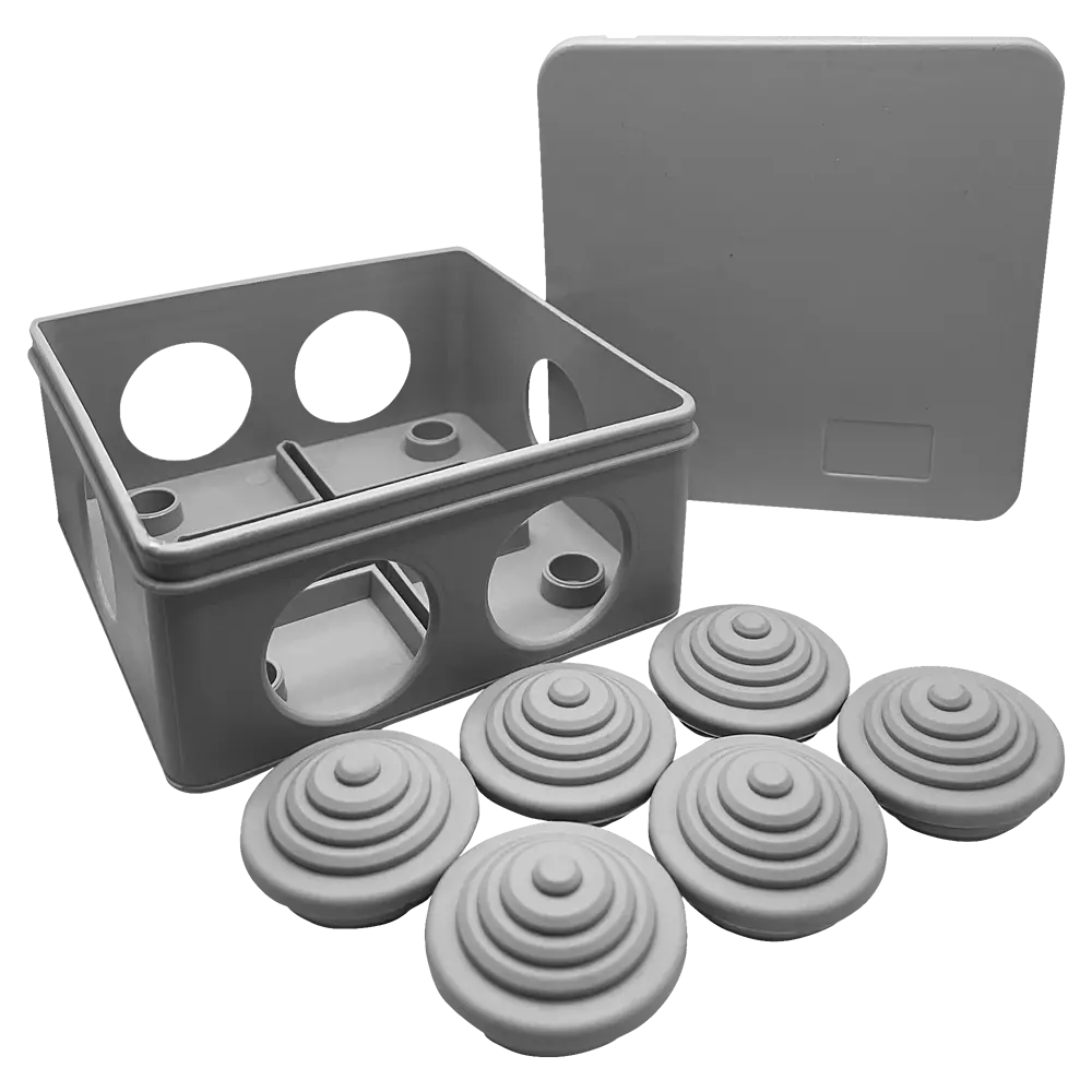 Распределительная коробка MONLID 85x85x40 мм 89457697 STLM-2062448  - Вид №2