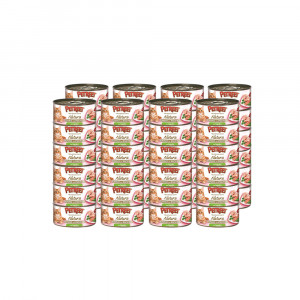 ПР0044328*48 Корм для кошек кусочки тихоокеанского тунца с зеленой фасолью в рыбном бульоне конс. 70г (упаковка - 48 шт) PETREET