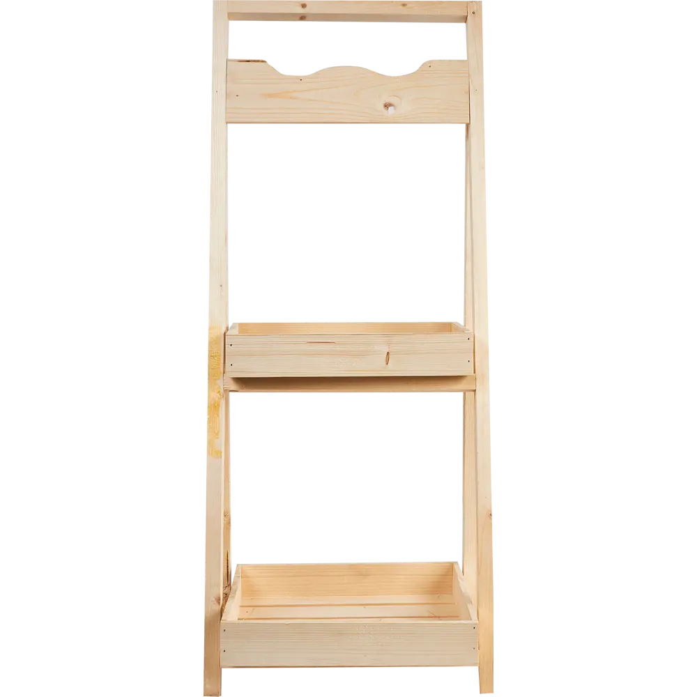 Стойка Ивента 2 полки 35x26x90 см, дерево 82625887 STLM-2076745 Santreyd  - Вид №1