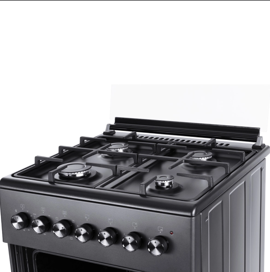 9016697 Комбинированная плита NORDFROST GE 6064 Gd черный STDN-0038608 - Вид №4