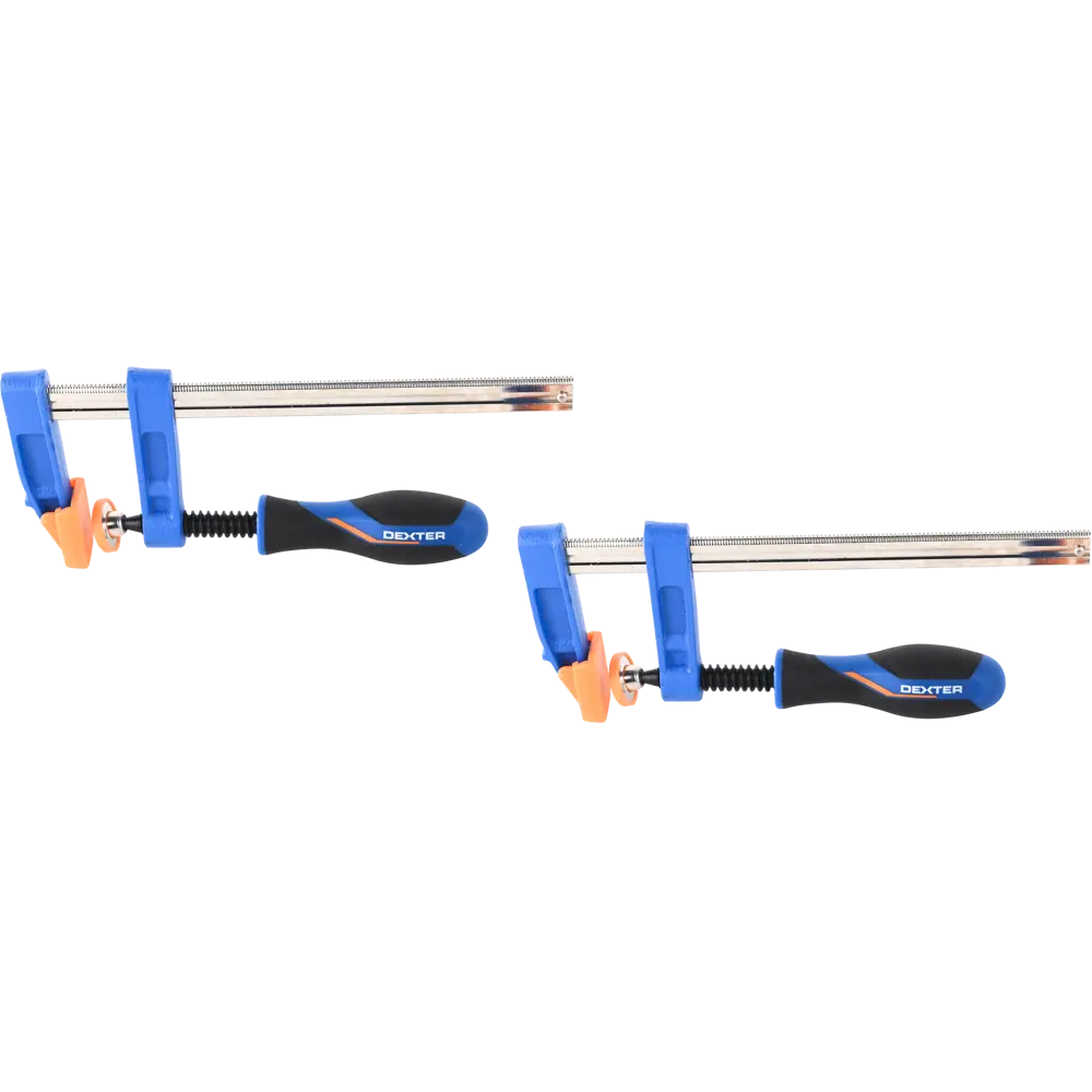 F-образная струбцина Dexter для профессиональных работ 150 мм (2 шт) 82305123 STLM-0024286 - Вид №2