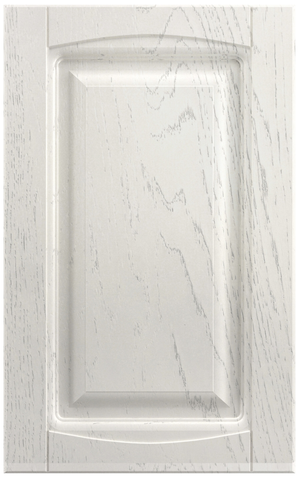 Фасады для кухни Кантри Фрезеровка «Кембридж» Дуб фактурный белый №513 SIDAK SIST145-10383