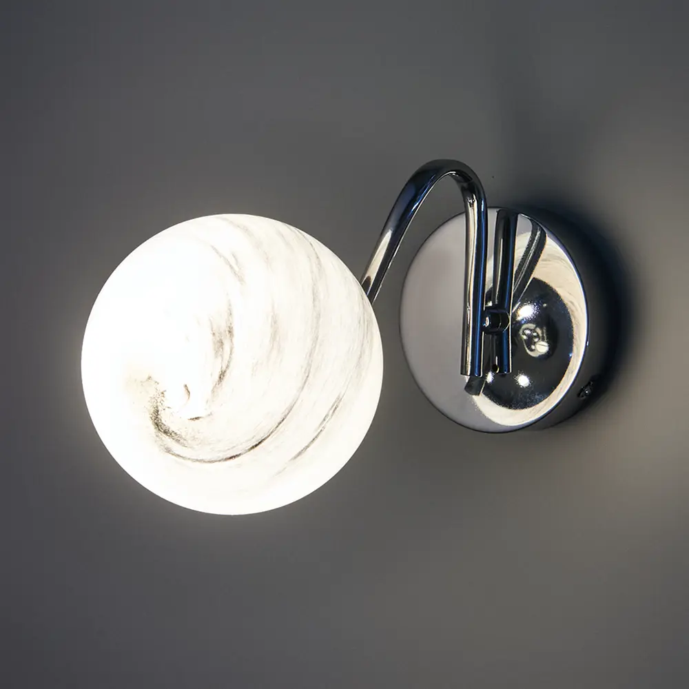 Бра Freya FR5013WL-01CH, цвет хром/белый STLM-2047522