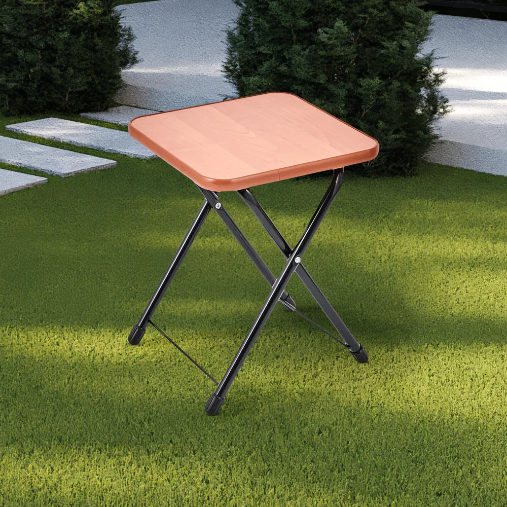 Стул туристический складной АРТ ТС 30.5x30.5 см металл бежевый Santreyd Товар без серии STLM-2087217