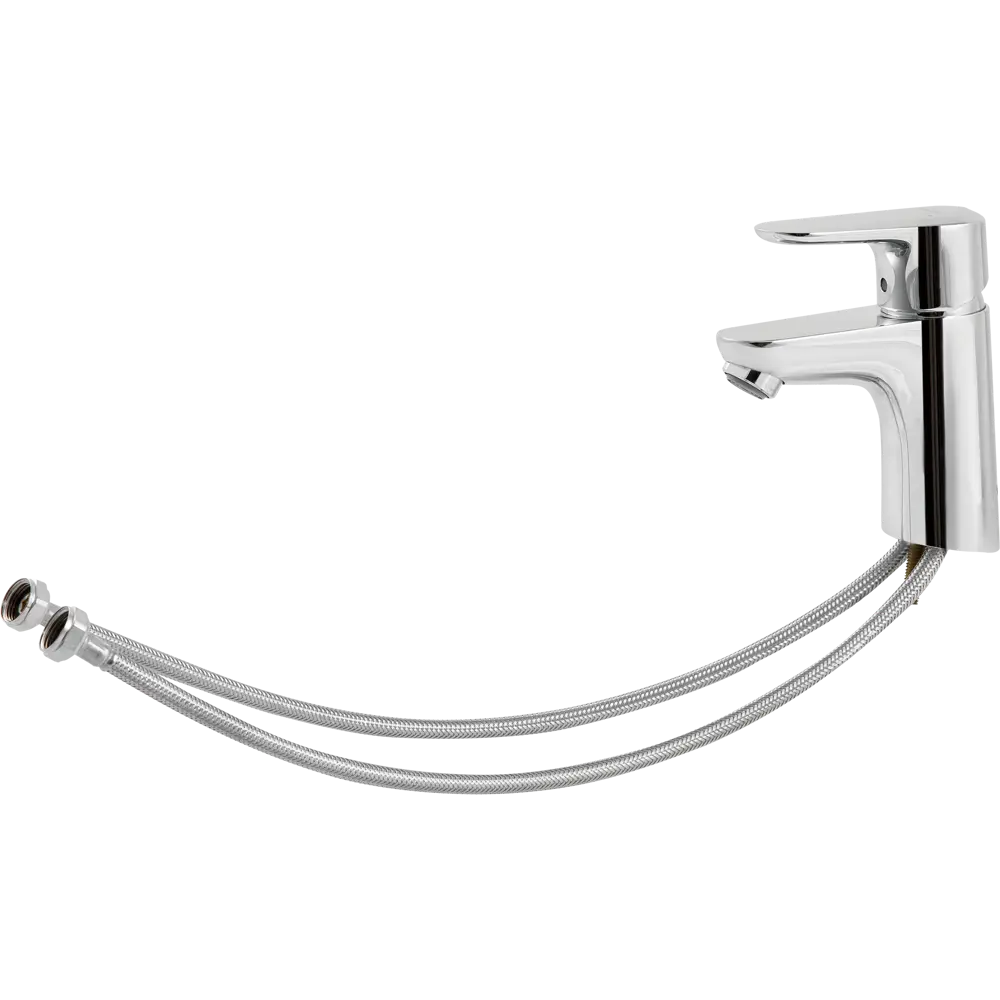 Смеситель для раковины Hansgrohe Ecos однорычажный цвет хром STLM-2108903 - Вид №1