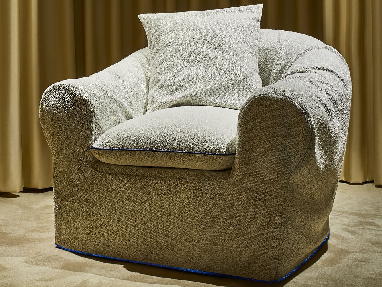 Тканевое садовое кресло с подлокотниками Paolo Nesi MARTINGALE ARCH-00145524 - Вид №3