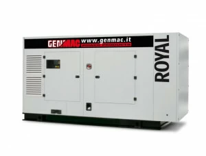 Генератор газовый GenMac ROYAL-GAS G150DSS NG в кожухе
