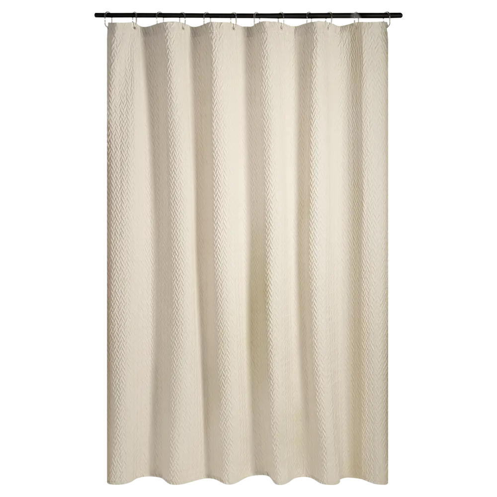 Штора для душа SWENSA Istra бежевая 180х180 см с водоотталкивающей пропиткой 89399574 STLM-1566832 - Вид №4