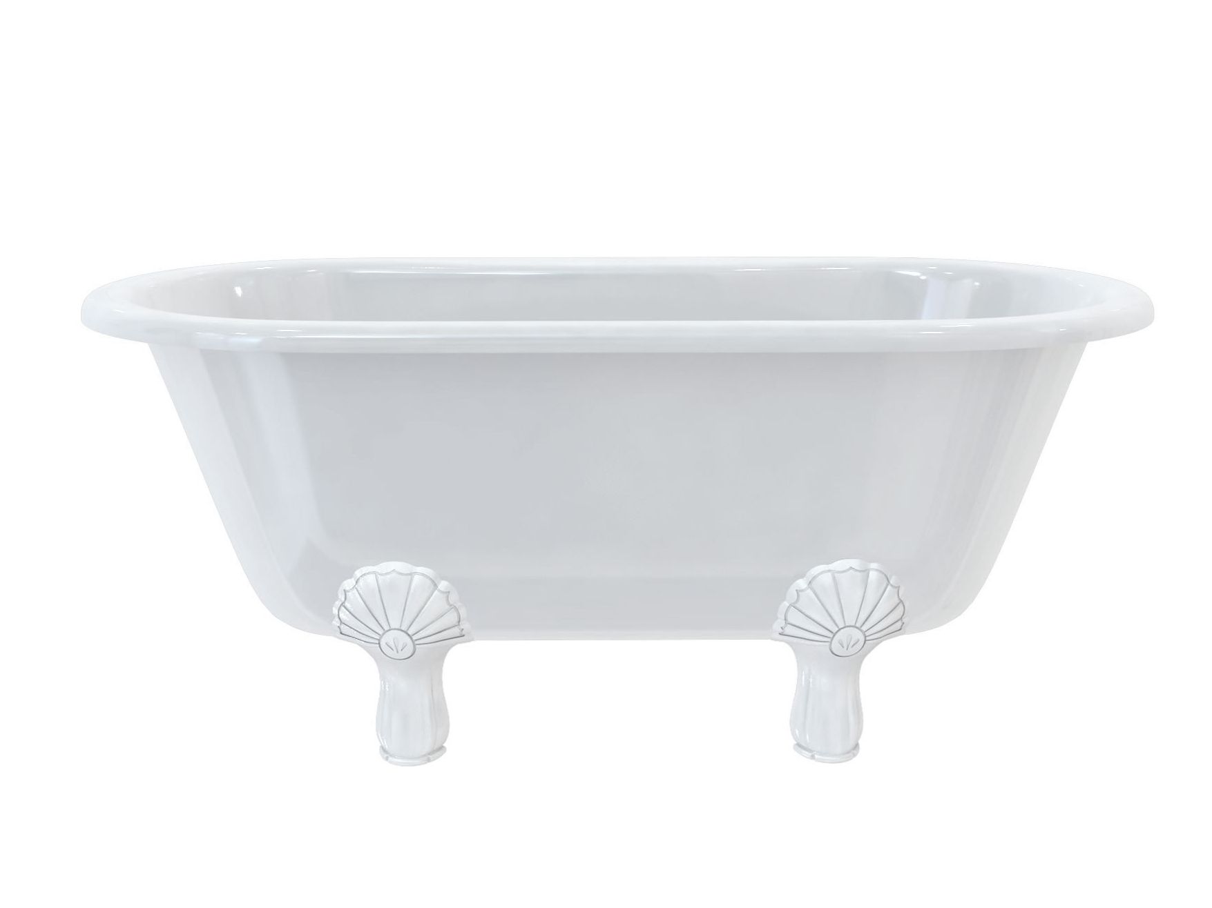 Овальная акриловая ванна на ногах Burlington ARCH-00030731 - Вид №14