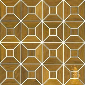Мозаика и 3D панели из дерева Tarsi Квартал 608 Дуб Селект (Гладкая) 331х331 мм.