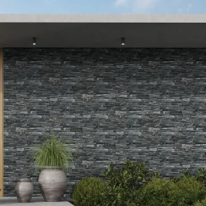 Керамогранит Concor Slate Black 30x60 см - матовый сланец для стен и пола 89386043