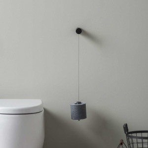 EVDTPK11EVER Life Design Держатель туалетной бумаги - точка Dot Непрозрачный черный