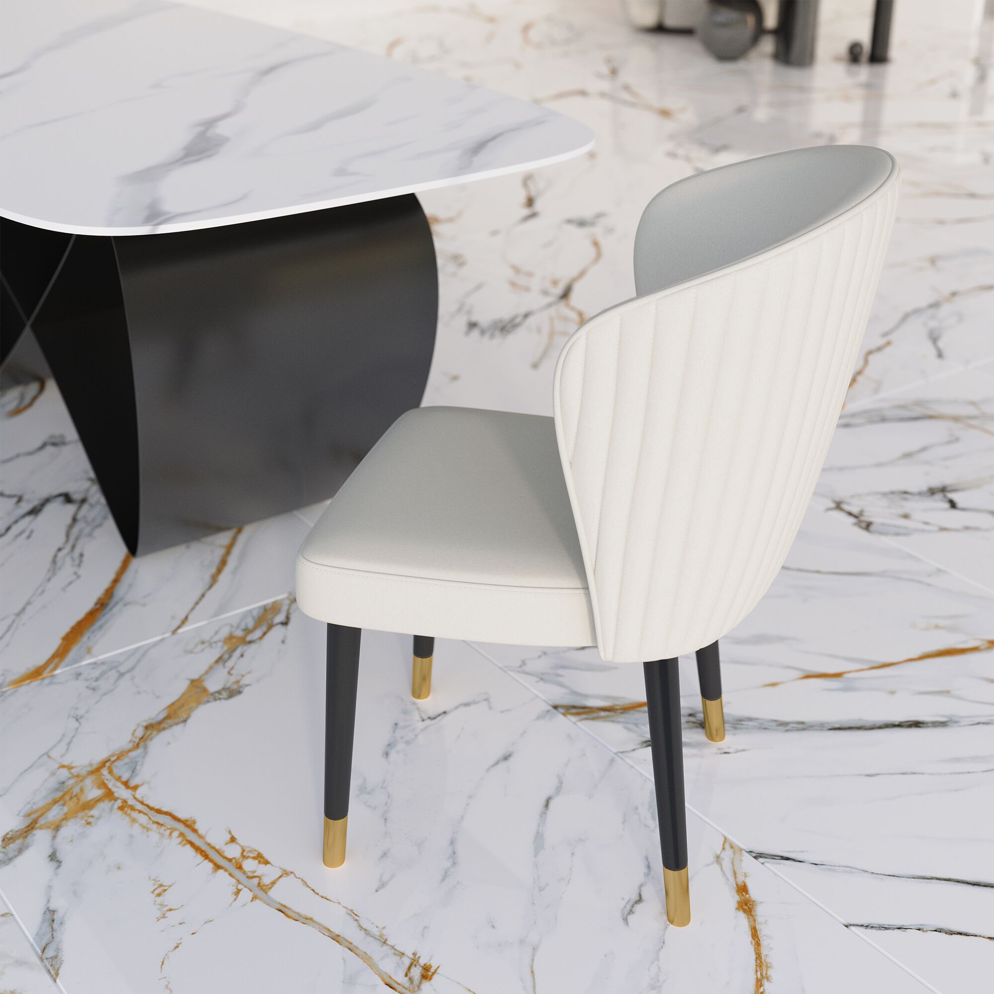 Стул из искусственной кожи GIULIA GRILLO SONTUOSA ARCH-00113495 - Вид №4