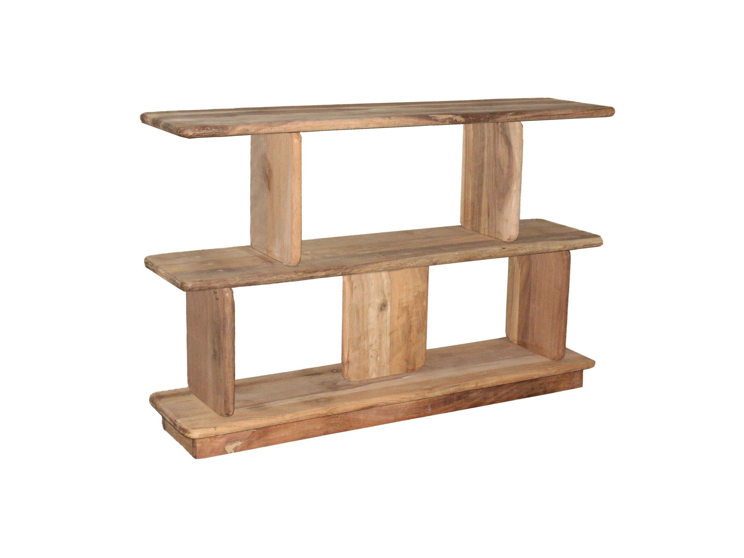 Рециркулированный деревянный самонесущий книжный шкаф POMAX ARCH-00106516