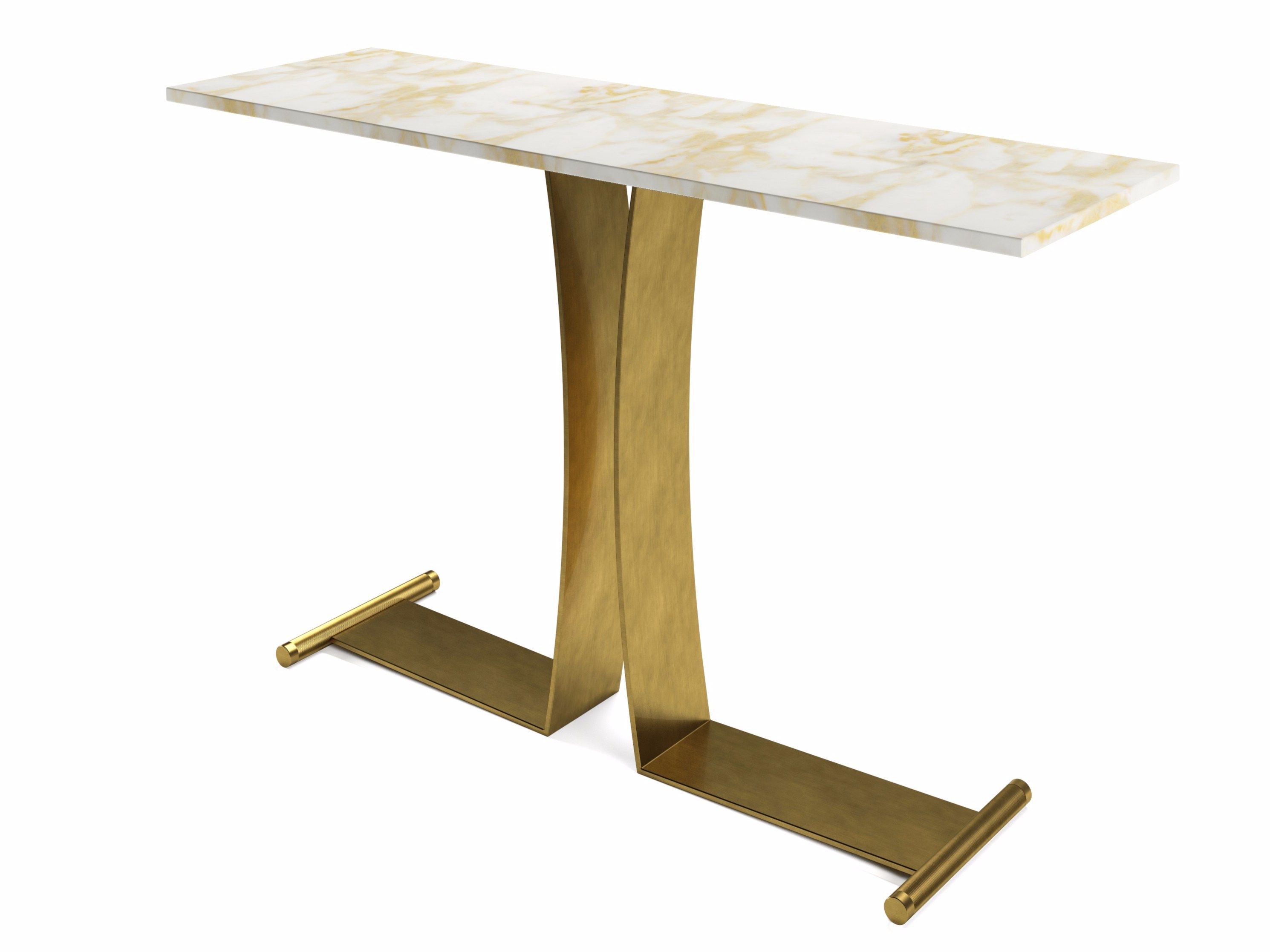 Прямоугольная латунная консоль MARIONI Guy ARCH-00065555 - Вид №1