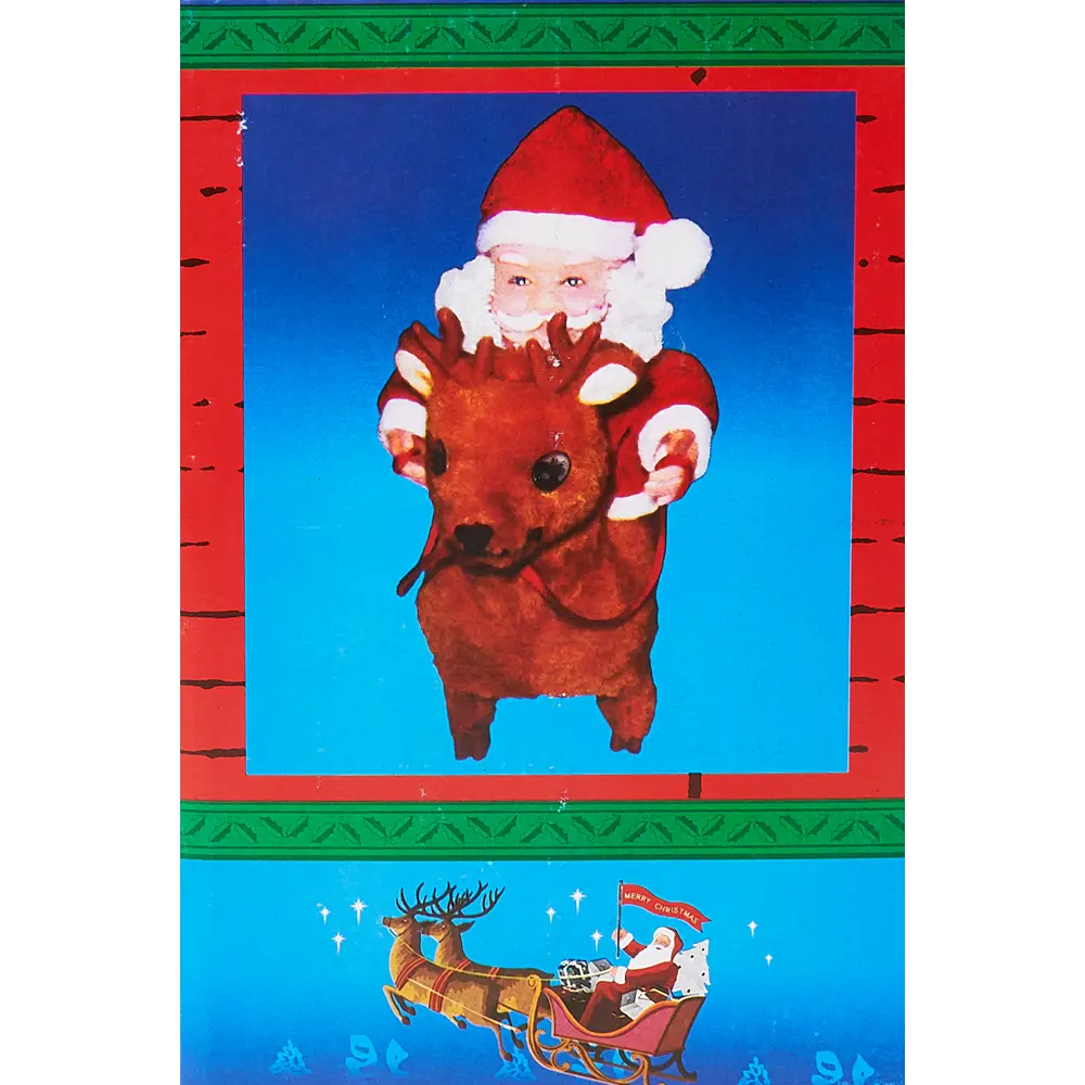 Фигура интерактивная "Дед Мороз на олене" 17x22x7 см 82837579 STLM-2080391 Santreyd  - Вид №4