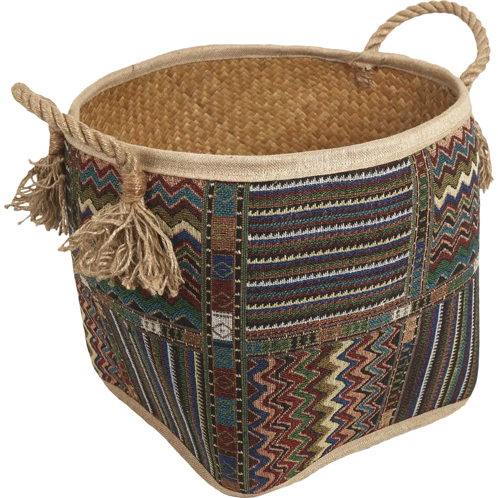 Корзина мягкая Kub HAP8546 38x30x35 см 29 л пальмовое волокно STORIDEA STLM-2171199 - Вид №1