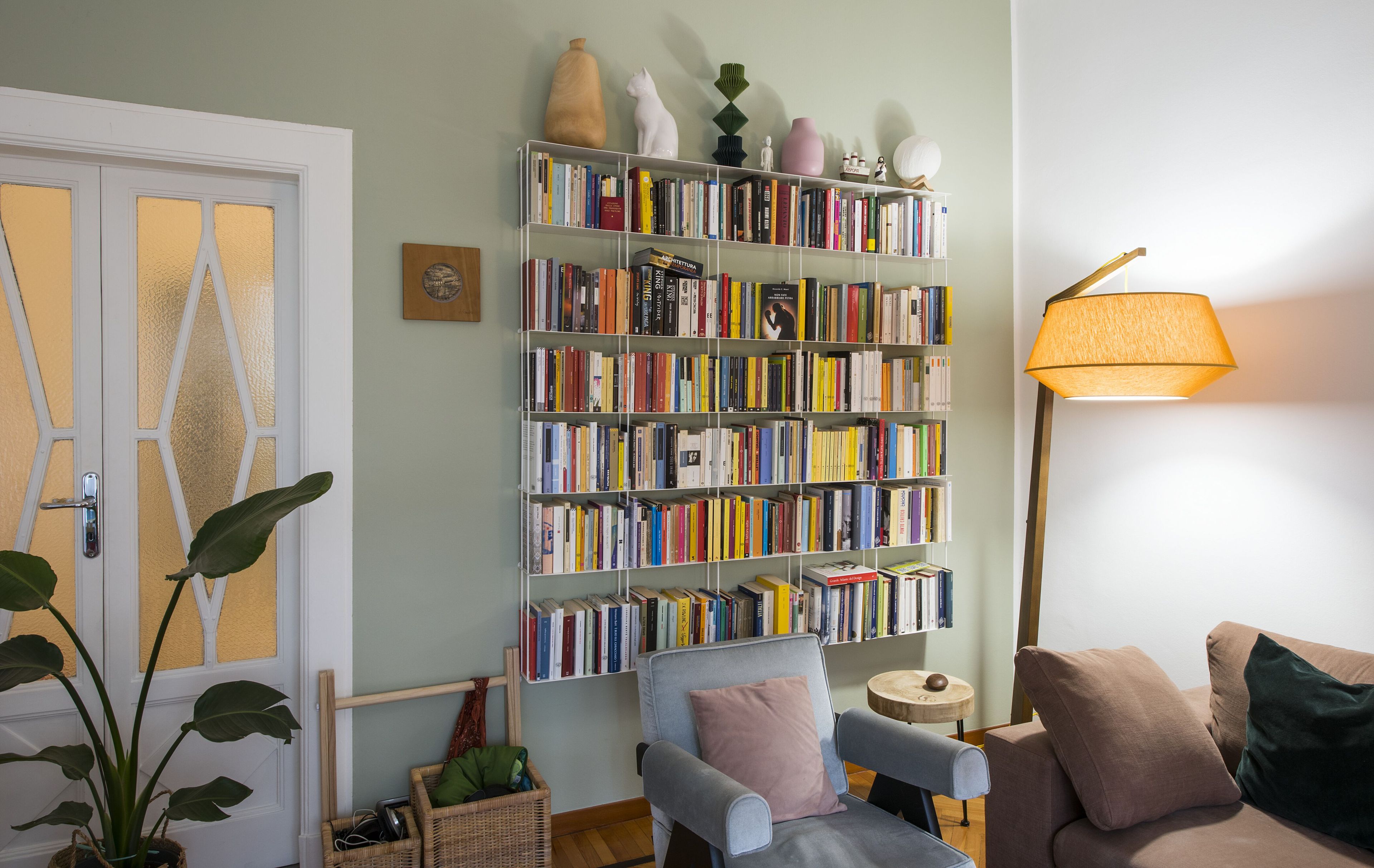 Алюминиевый секционный настенный книжный шкаф KRIPTONITE Krossing ARCH-00131150 - Вид №15