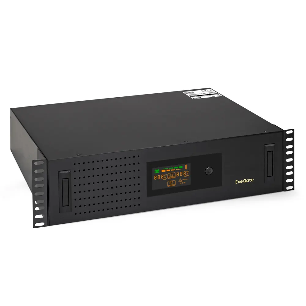 Источник бесперебойного питания Exegate ServerRM UNL-3000.LCD.AVR.2SH.3C13.USB.3U 3000 ВА 3000 Вт