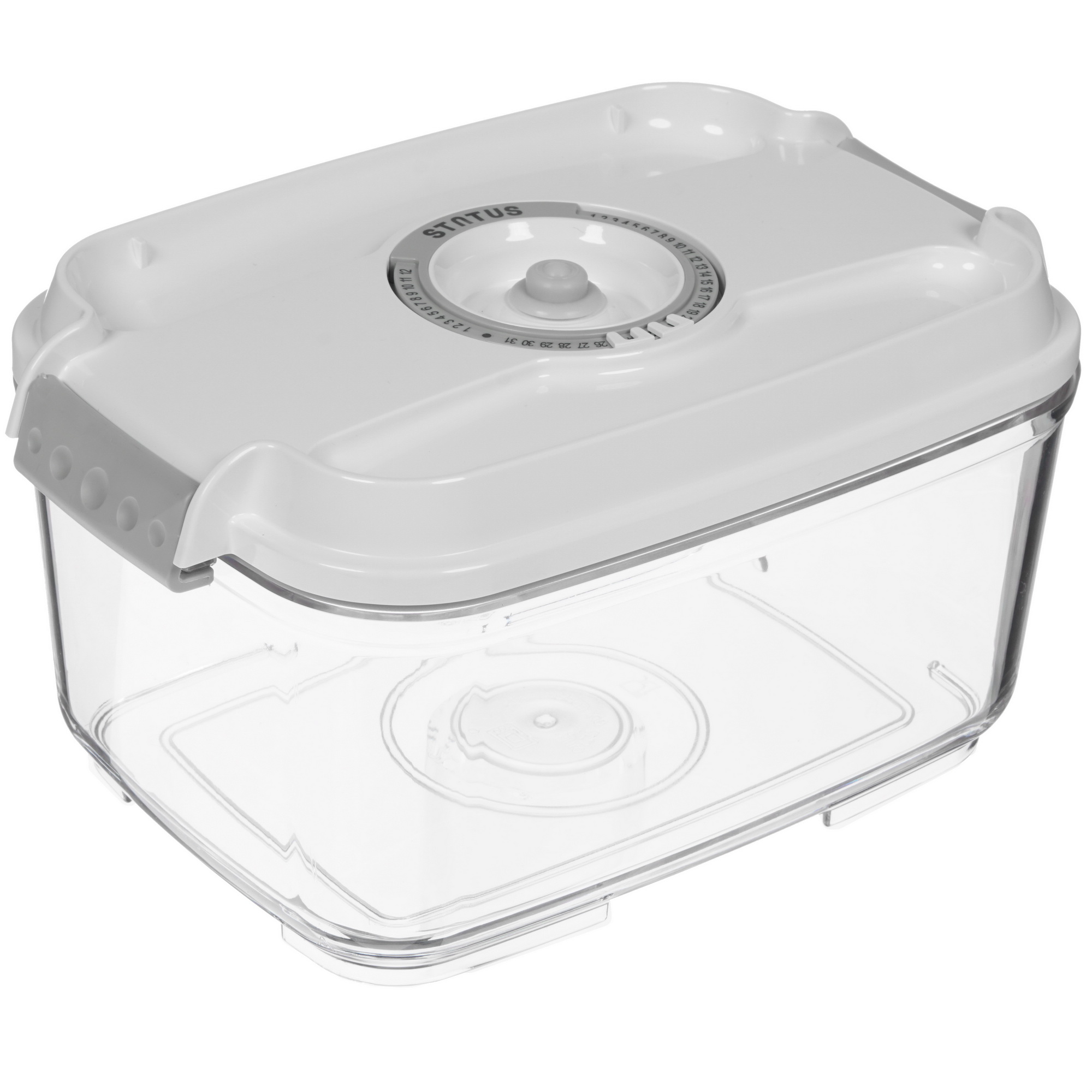 1625936 Набор вакуумных контейнеров STATUS VAC-REC-Smaller White 0.8 л, 1.4 л, 0.5 л, 2 л STDN-0037104 - Вид №1