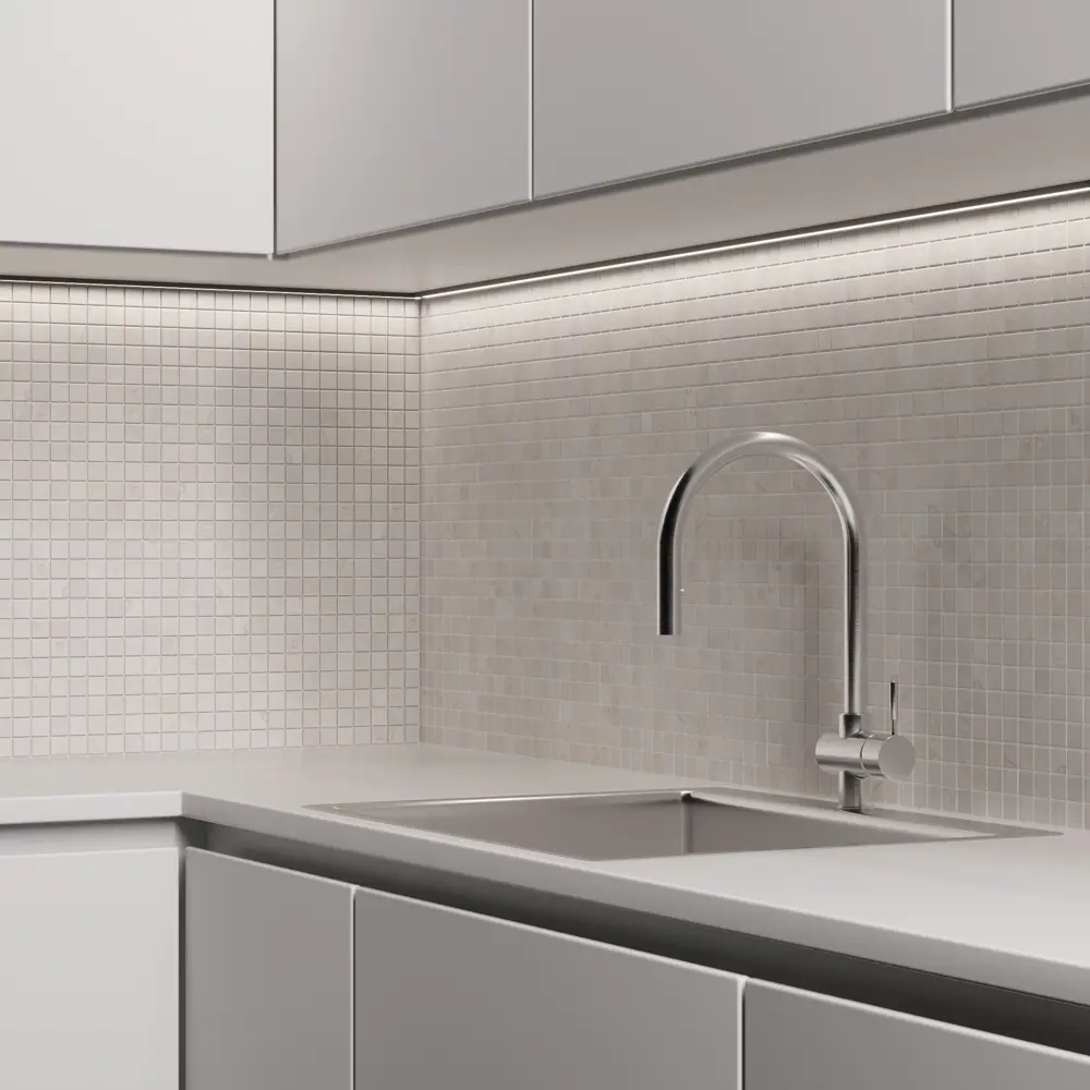 Мозаика мраморная Artens Micro 30x30 см цвет кремовый STLM-2153396 - Вид №6