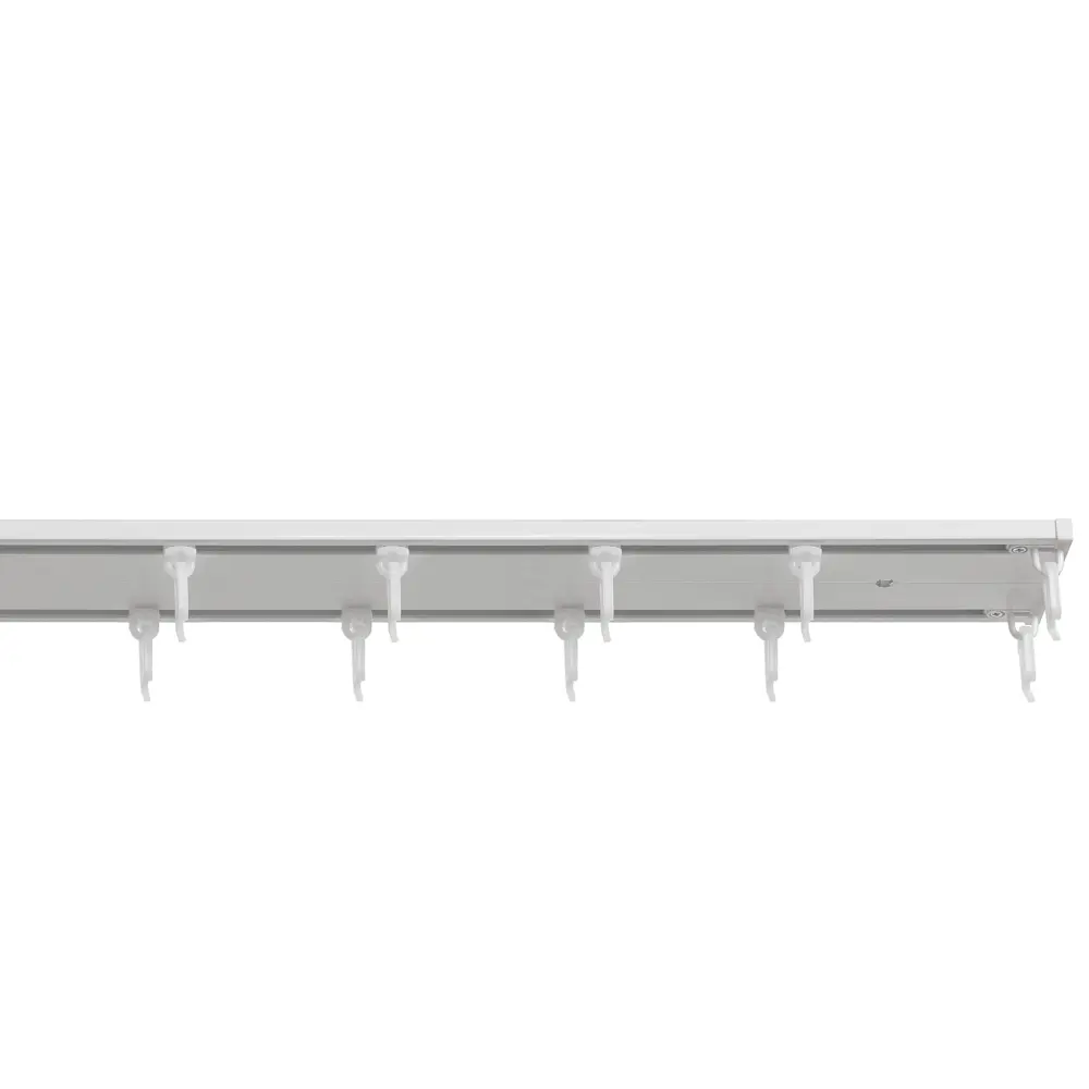 Шинный карниз в наборе двухрядный KREAFORTA Pro 360 см алюминий STLM-2018875 - Вид №3