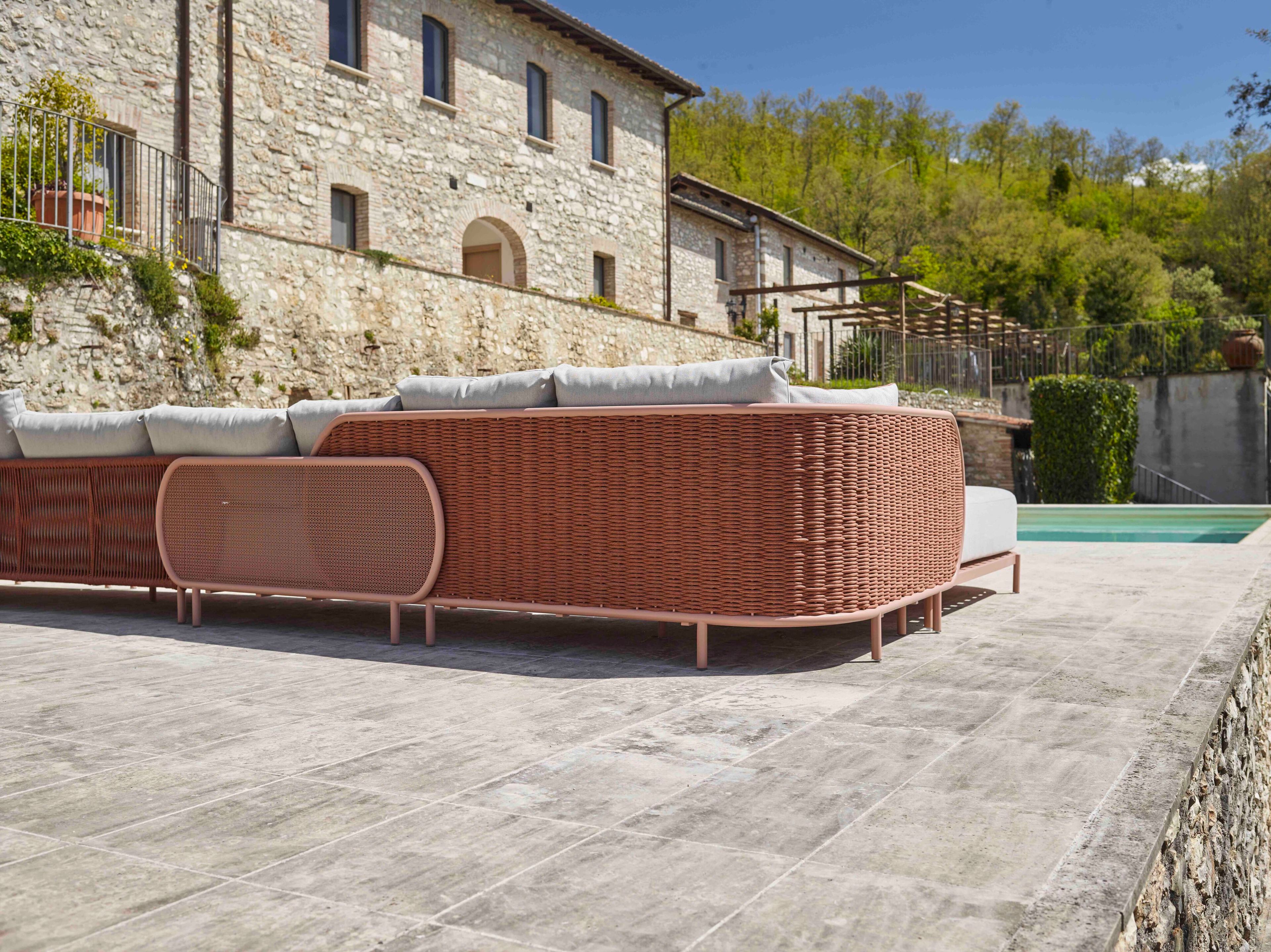 Садовое кресло из Sunbrella® и алюминия YAAZ Ova ARCH-00044894 - Вид №7