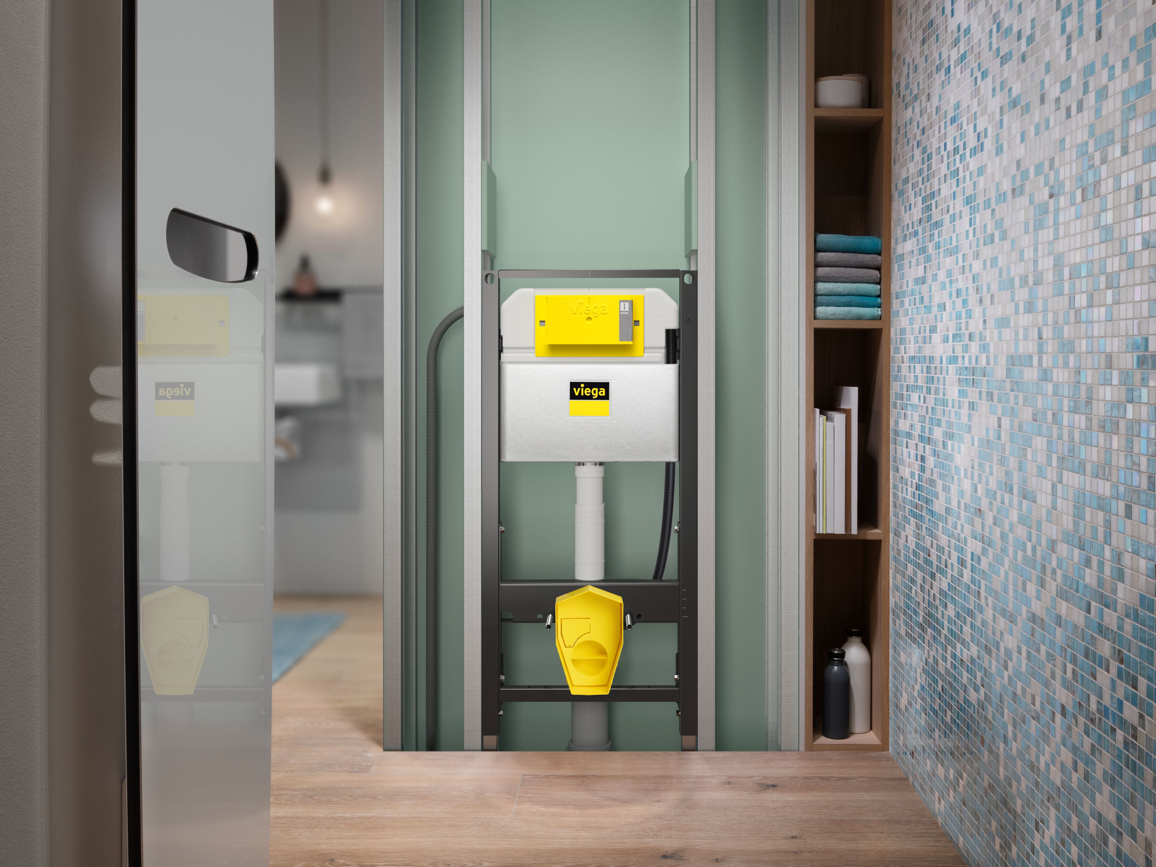 Утопленный сливной ящик Viega Italia ожидаемая ARCH-00069252 - Вид №1