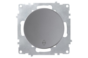 16168177 Перекрестный одноклавишный выключатель , цвет серый (уп.10 шт) 1E31451302 OneKeyElectro Florence