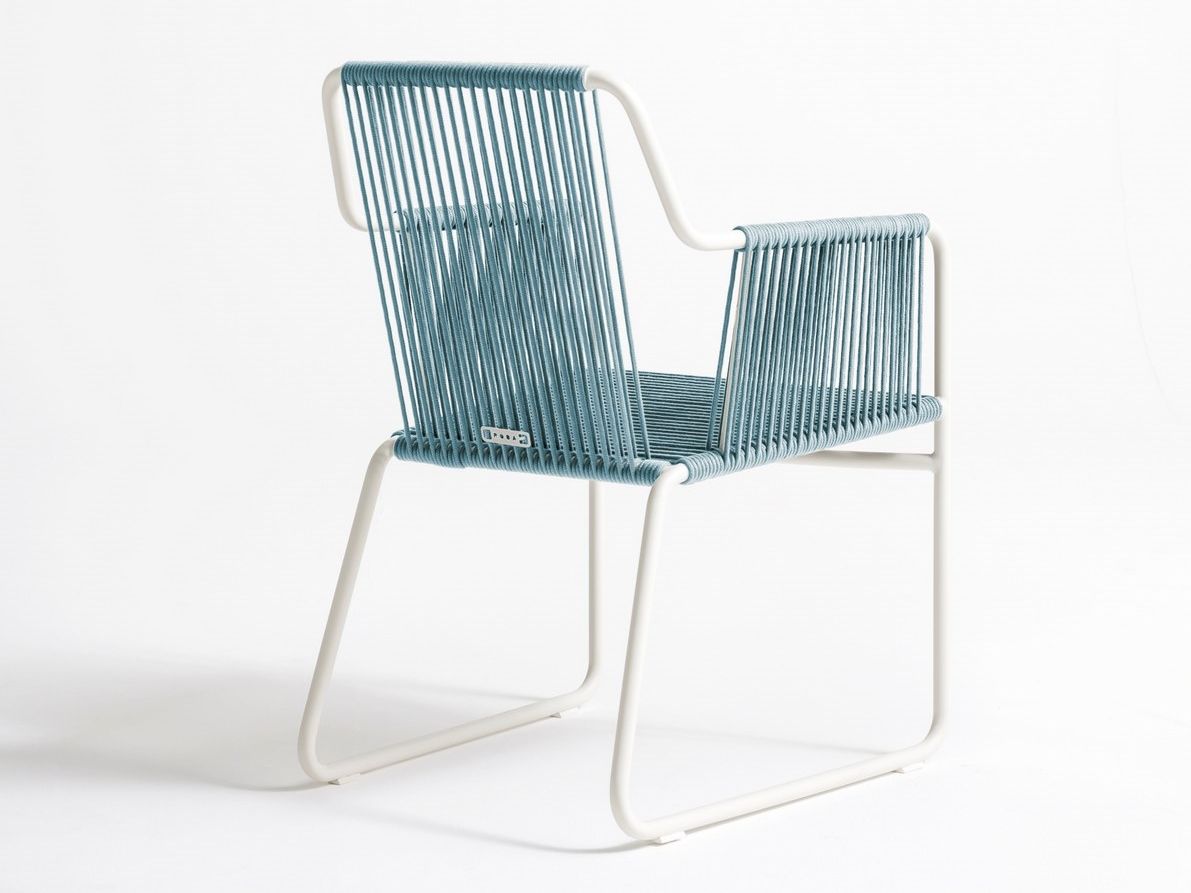 Веревочный стул для сада с подлокотниками RODA Harp ARCH-00102244 - Вид №27