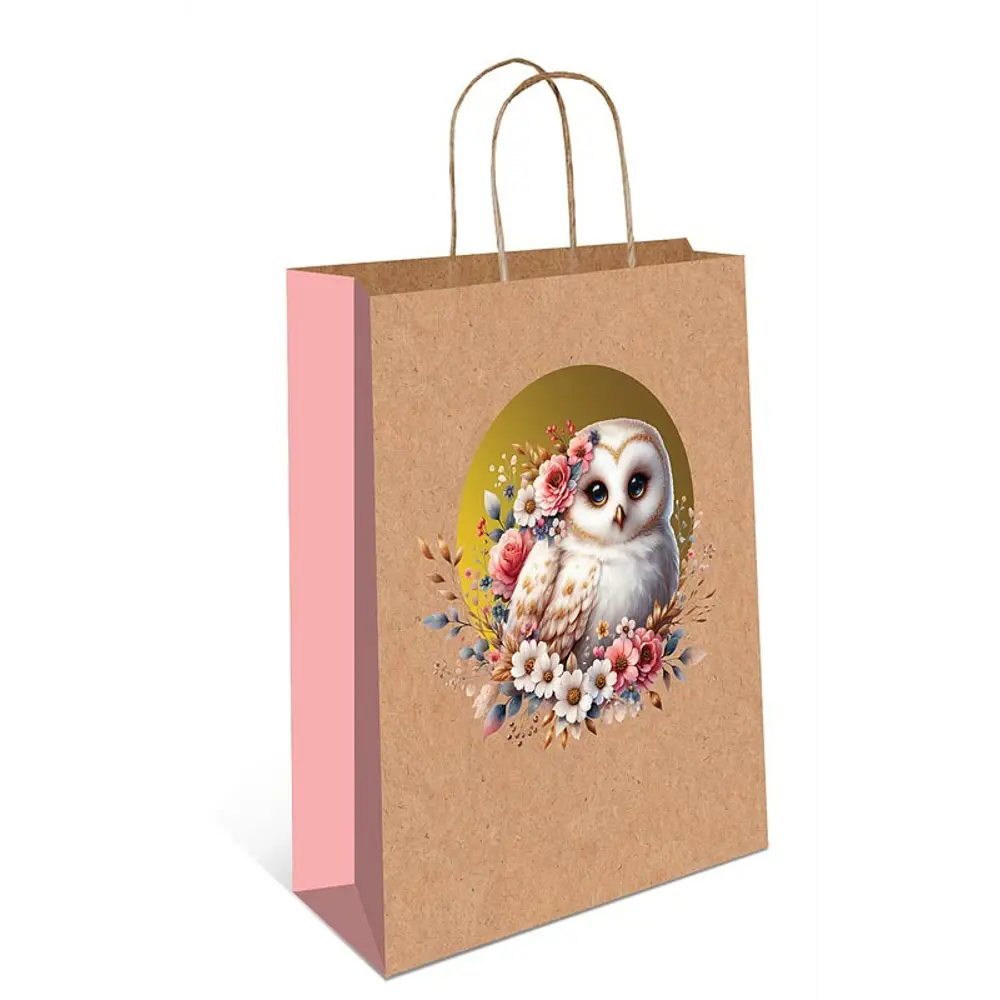 Подарочный пакет Арт и дизайн Крафт 18x22.3x0.4 см цвет разноцветный STLM-2112837 - Вид №1