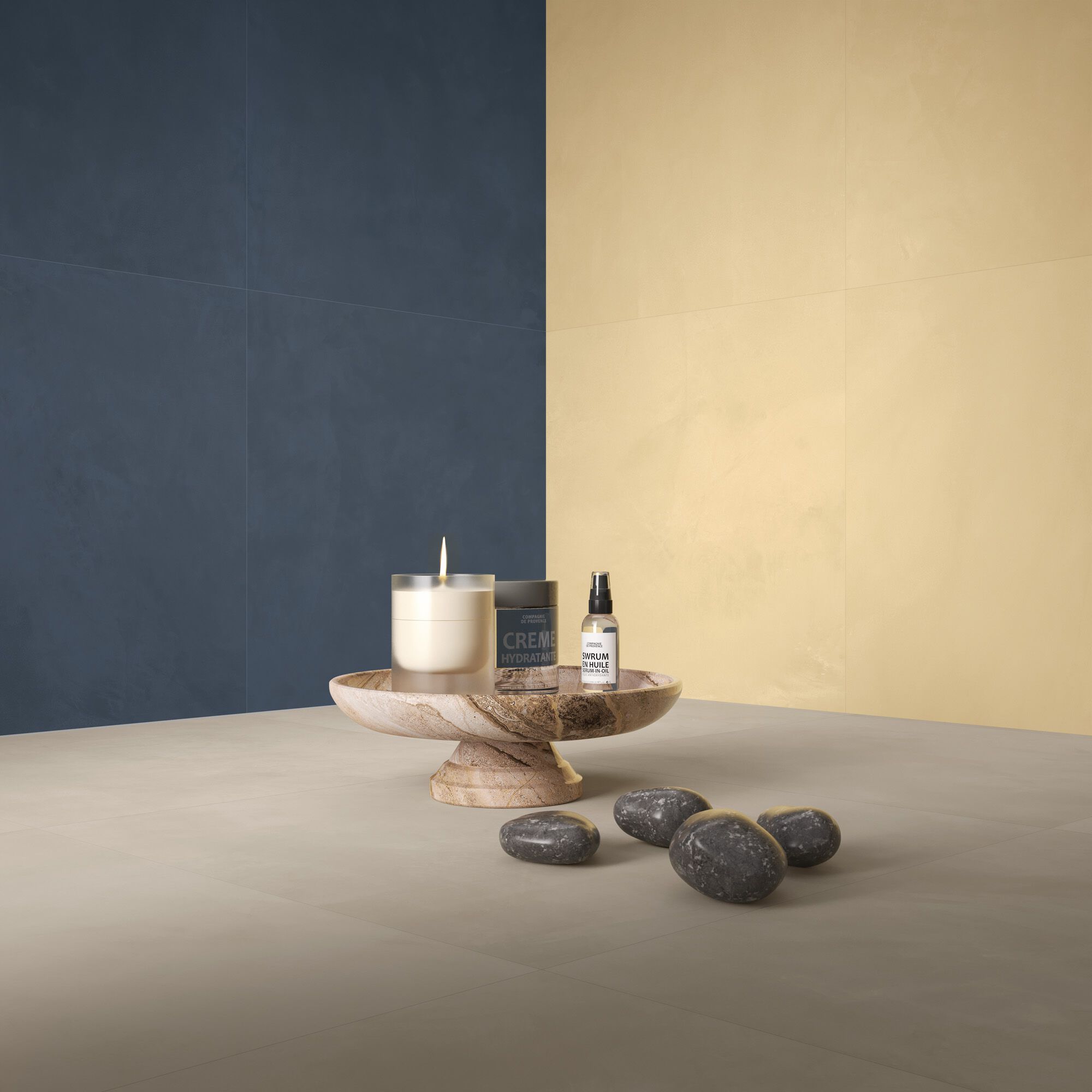 Пол / керамогранит с эффектом смолы Ceramiche Caesar Join ARCH-00058539 - Вид №2