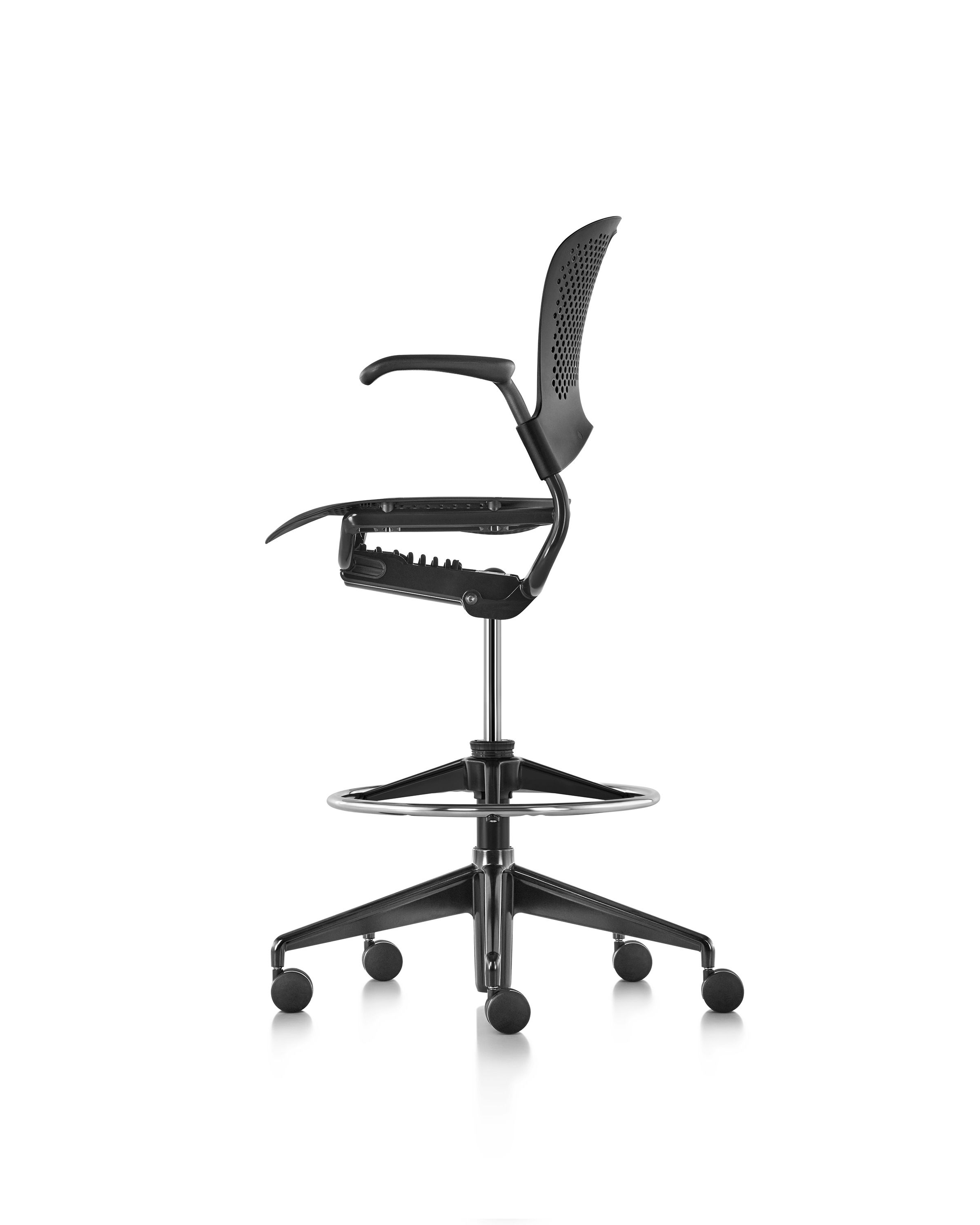 Нейлон® 5 спиц поворотный офисный стул с подлокотниками Herman Miller Caper ARCH-00127176 - Вид №22