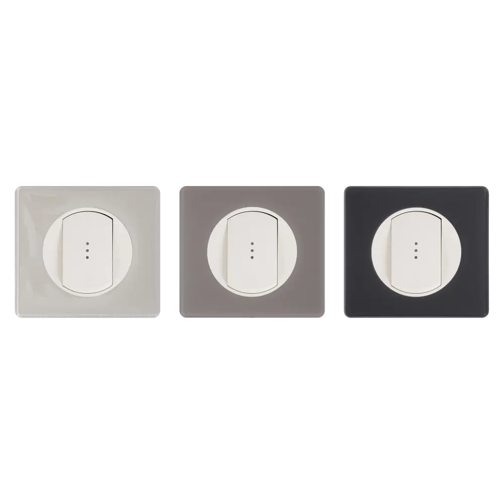 Выключатель проходной Legrand Celiane, 1 клавиша, с подсветкой, цвет бежевый STLM-2189042 - Вид №1