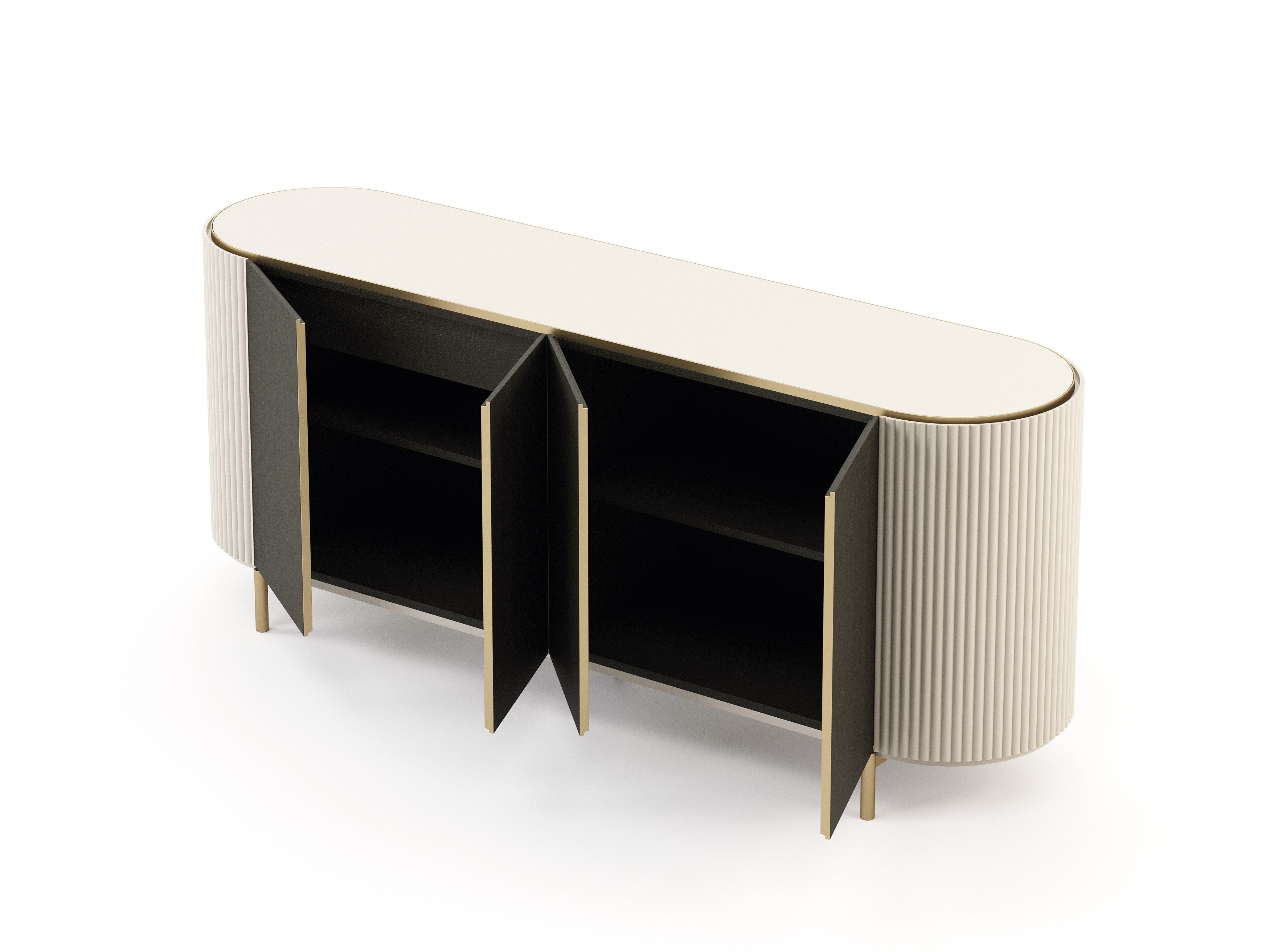 Шкаф из дуба с распашными дверями Stylish Club клуб ARCH-00054393 - Вид №7