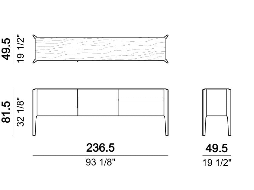Деревянный шкаф с ящиками Arketipo Слава ARCH-00086293 - Вид №4