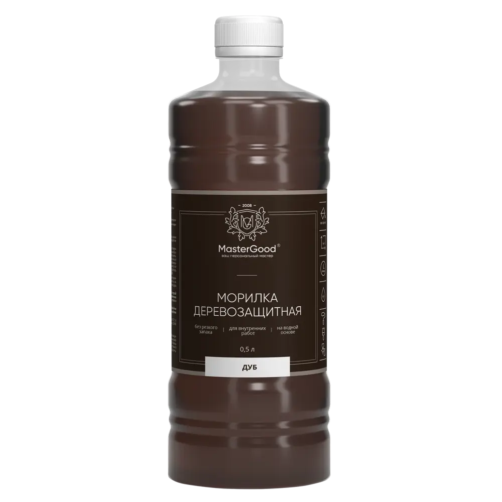 Морилка GOOD MASTER для дерева цвет дуб 0.5 л 88038572 STLM-0076607 - Вид №1